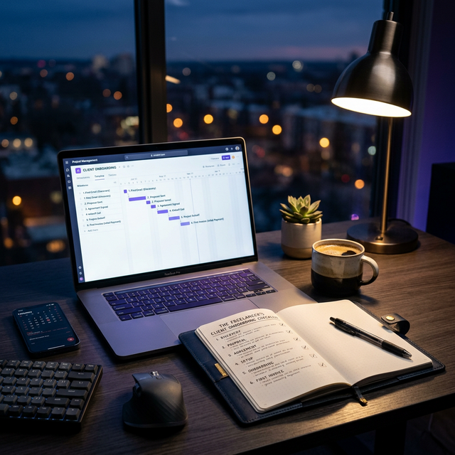 The Freelancer's Client Onboarding Checklist: From First Email to First Invoice