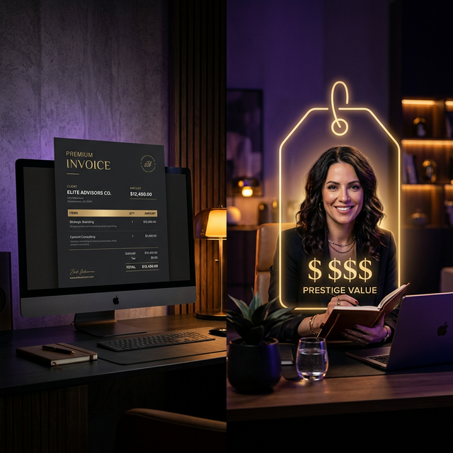 How Your Invoice Affects What You Can Charge: The Psychology of Freelance Pricing